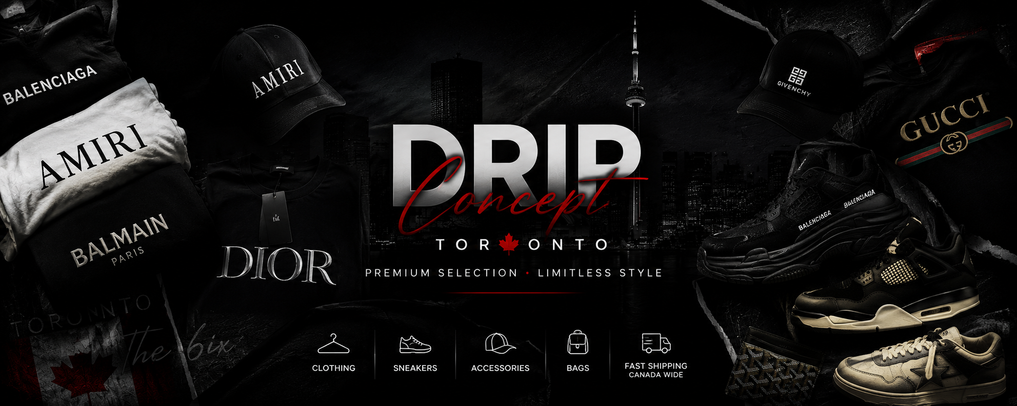 Drip Concept curated luxury pieces